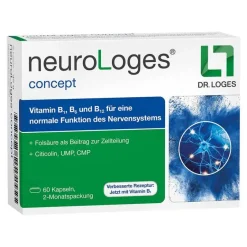 Online Neurologes concept Kapseln, 60 St Hirnleistung & Nerven