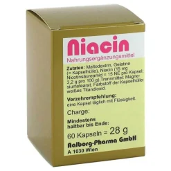 Clearance Kapseln, 60 St Vitamin B3 (Niacin)