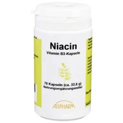 Outlet Niacin Kapseln, 70 St Vitamin B3 (Niacin)
