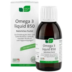 Discount Omega 3 liquid 850 Flüssigkeit zum Einnehmen, 150 ml Omega 3 Kapseln