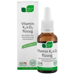 Discount Nicapur Vitamin K2 & D3 flüssig, 22.5 ml
