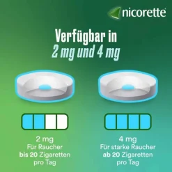 Nicorette freshmint 2 mg Lutschtabletten gepresst, 160 St