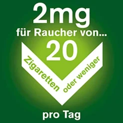 nicorette Kaugummi freshfruit, 2 mg Nikotin, 105 St