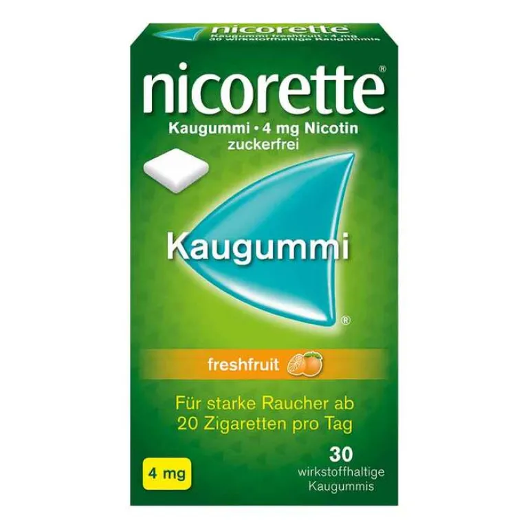 Outlet ® Kaugummi freshfruit, 4 mg Nikotin, 30 St Nikotinkaugummi