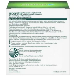 Nicorette ® Kaugummi freshmint, 4 mg Nikotin, 210 St