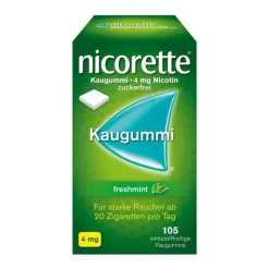Discount ® Kaugummi freshmint, 4 mg Nikotin, 105 St Nikotinkaugummi