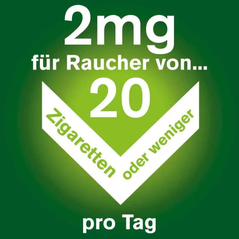 New Nicorette Kaugummi whitemint, 2 mg Nikotin, 30 St