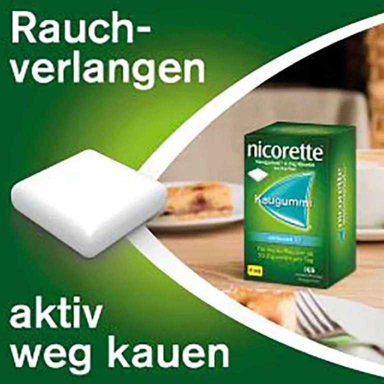 Hot Nicorette Kaugummi whitemint, 4 mg Nikotin, 30 St