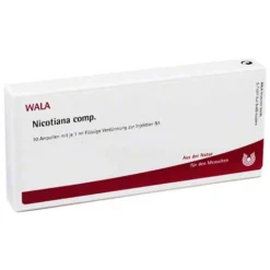 Hot Wala Nicotiana comp. Ampullen, 10X1 ml