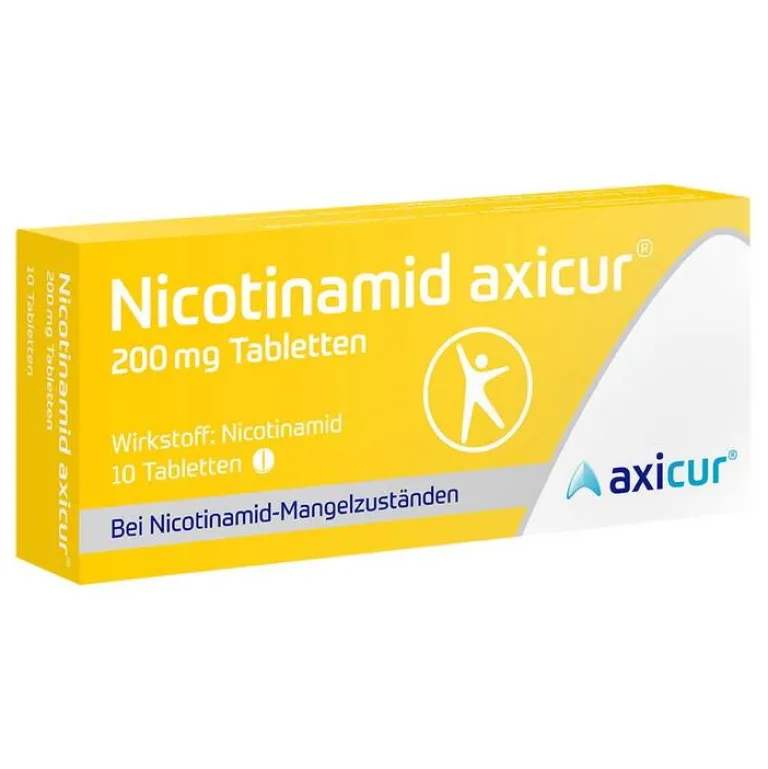 Hot axicur Nicotinamid ® 200 mg Tabletten, 10 St