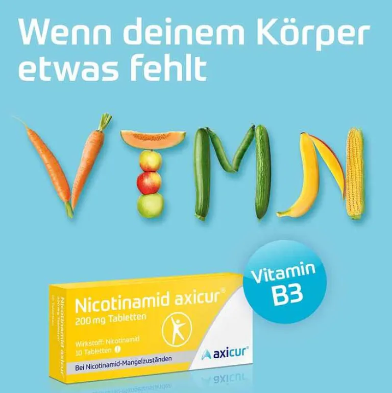 Hot axicur Nicotinamid ® 200 mg Tabletten, 10 St