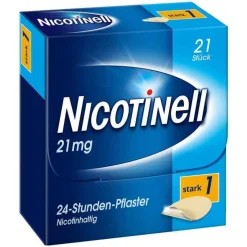 Online Nicotinell 21 mg / 24-Stunden-Nikotinpflaster, Pflasterstärke Stark (1), 21 St