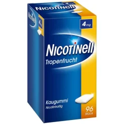 Nicotinell Kaugummi 4 mg Tropenfrucht, 96 St