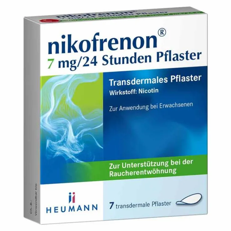 nikofrenon 7 mg/24 Stunden Pflaster, 7 St