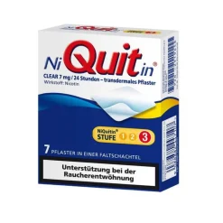 Niquitin Clear 7 mg transdermale Pflaster, 7 St