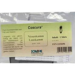 Online Coscura Nissenkamm Lauskamm grob / fein Kunststoff, 1 St