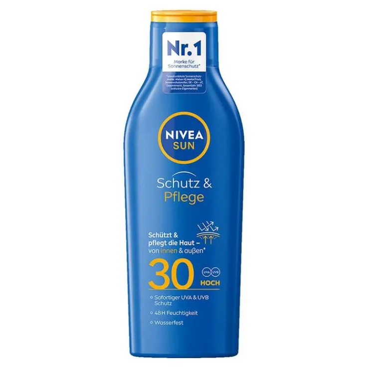 NIVEA Sun pflegende Sonnenmilch LSF 30, 250 ml