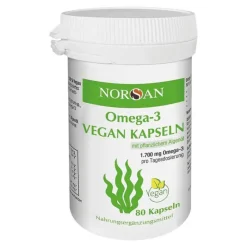 Omega-3 vegan Kapseln, 80 St Omega 3 Kapseln|Augenvitamine