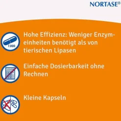 Discount Nortase Kapseln vegetarische Verdauungsenzyme, 20 St