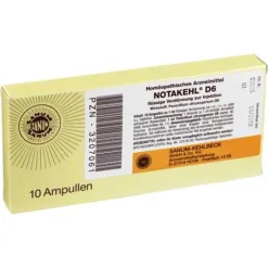 Best Notakehl D 6 Ampullen, 10X1 ml