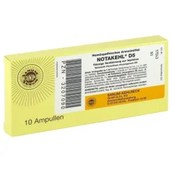 Hot Notakehl D 5 Ampullen, 10X1 ml