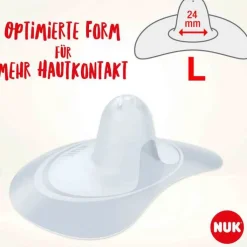 NUK Brusthütchen Größe L, 2 St