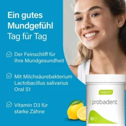 Online probadent lemon Mundflora Lutschtabletten, 30 St Bakterienkulturen