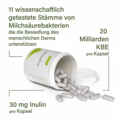 Nupure probaflor Mikrobiotika magensaftresistent Kapseln, 60 St