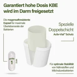 Nupure probaflor Mikrobiotika magensaftresistent Kapseln, 60 St