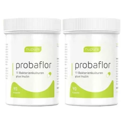 Hot probaflor Mikrobiotika magensaftresistent Kapseln, 2x90 St Bakterienkulturen