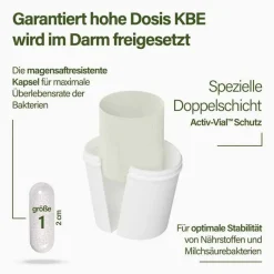 New probaflor Mikrobiotika magensaftresistent Kapseln, 90 St Bakterienkulturen