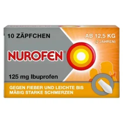 NUROFEN® Junior 125 mg Zäpfchen, 10 St