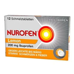 Sale Nurofen ® Lemon 200 mg Ibuprofen Schmelztabletten, 12 St