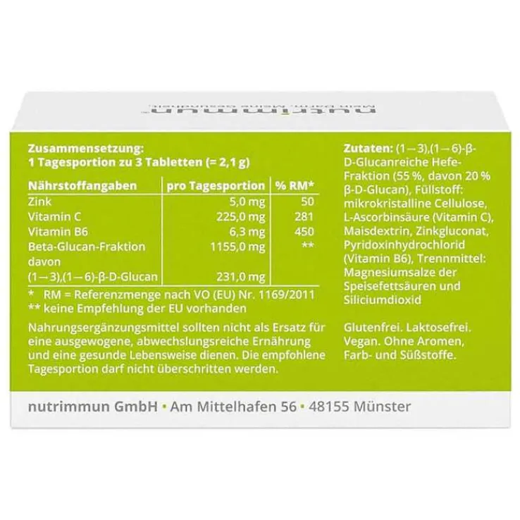 Nutriglucan Tabletten, 90 St