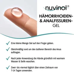 Nuvinol Hämorrhoiden-Gel und Analfissuren-Gel, 40 ml