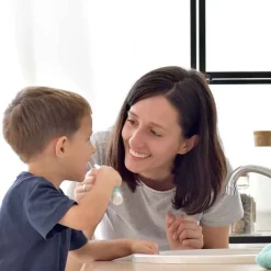 Nuvita Ersatzbürstenköpfe Sonic Clean & Care Größe M, 2 St