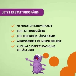 Sale Läusespray, 50 ml Kinder Läusemittel|Läuseshampoo