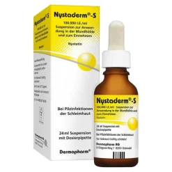 Nystaderm -S Suspension mit Dosierpipette, 24 ml