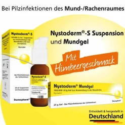 Nystaderm -S Suspension mit Dosierpipette, 24 ml
