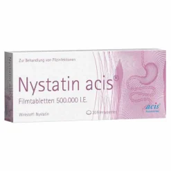 Hot Nystatin Filmtabletten, 20 St Darmsanierung Medikamente|Hautpilz Creme
