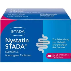 New Nystatin ® 500.000 I.E. Tabletten, 50 St Darmsanierung Medikamente