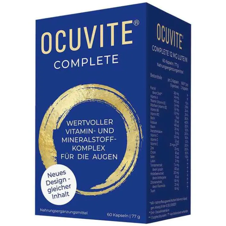 Ocuvite Complete 12 mg Lutein, 60 St
