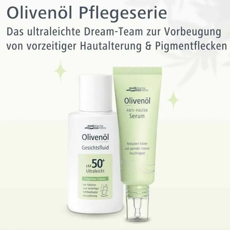Best Medipharma Cosmetics Olivenöl Anti-Falten Serum, 30 ml