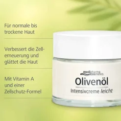 Sale Medipharma Cosmetics Olivenöl Intensivcreme leicht, 50 ml