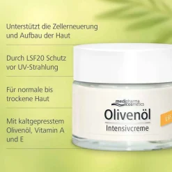 Olivenöl Intensivcreme LSF 20, 50 ml