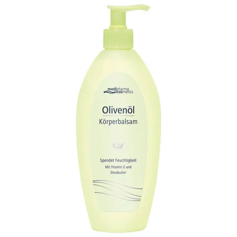 Medipharma Cosmetics Olivenöl Körper-Balsam im Spender, 500 ml