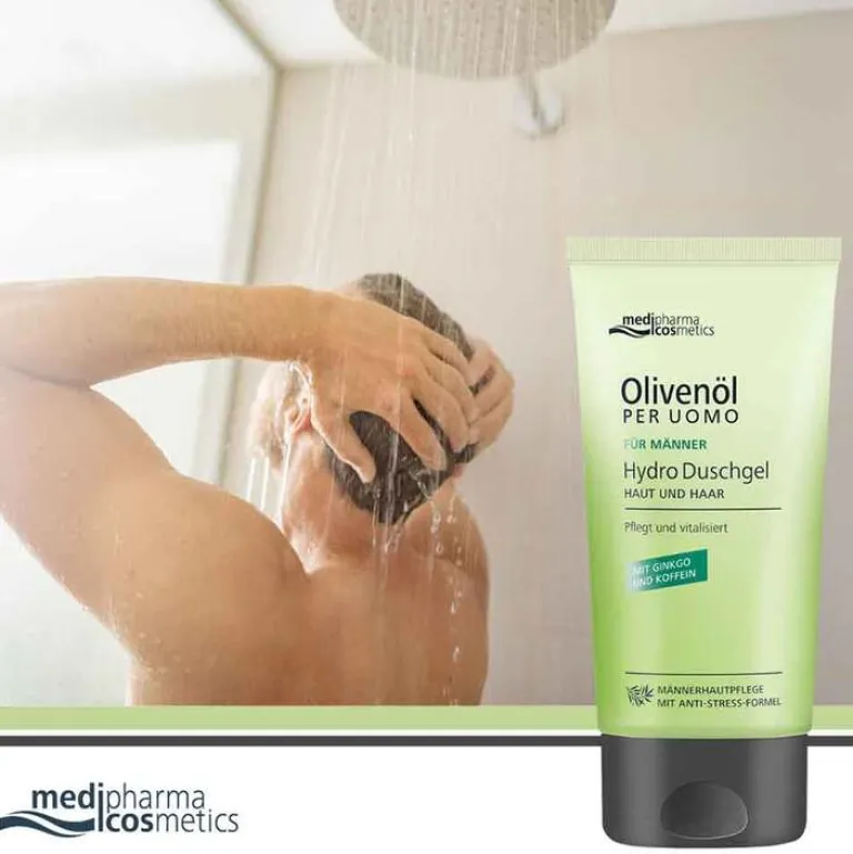 Clearance Medipharma Cosmetics Olivenöl Per Uomo Hydro Duschgel, 150 ml