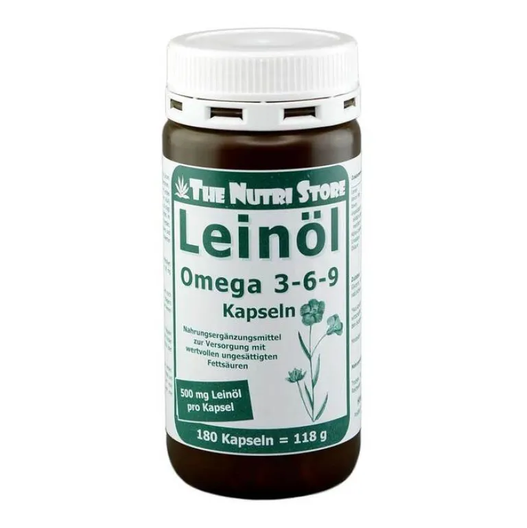Hot The Nutri Store Omega 3 6 9 500 mg Bio Kapseln, 180 St