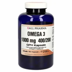 Omega 3 1000 mg 400 / 200 GPH Kapseln, 180 St