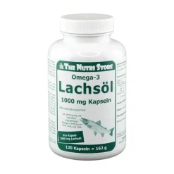 Online The Nutri Store Omega 3 Lachsöl 1000 mg Kapseln, 120 St